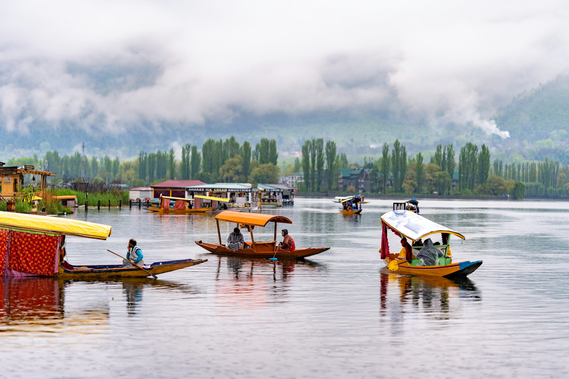 Dal Lake houseboats and Shikara ride in Srinagar
